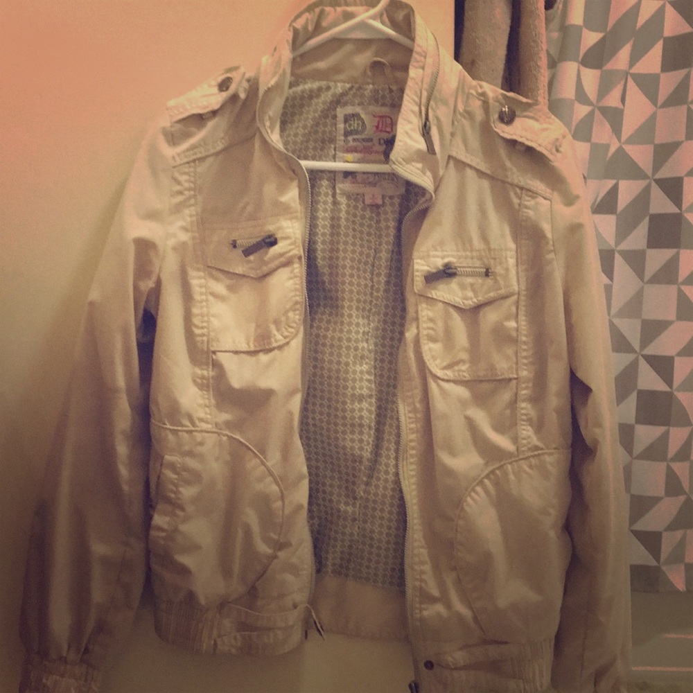 Dollhouse beige utility jacket size S